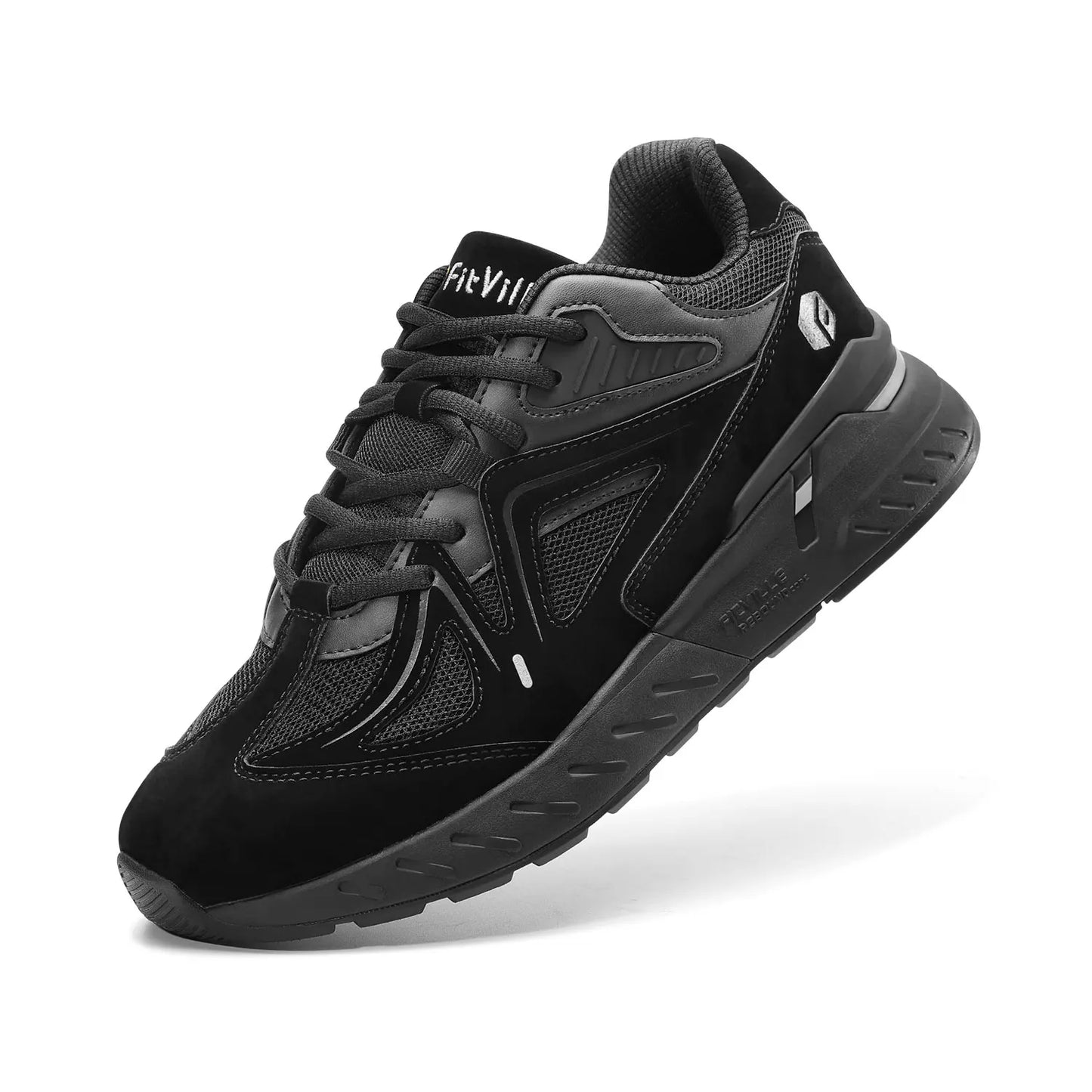Fitville Mens Walking Shoes Extra Wide Arch Support