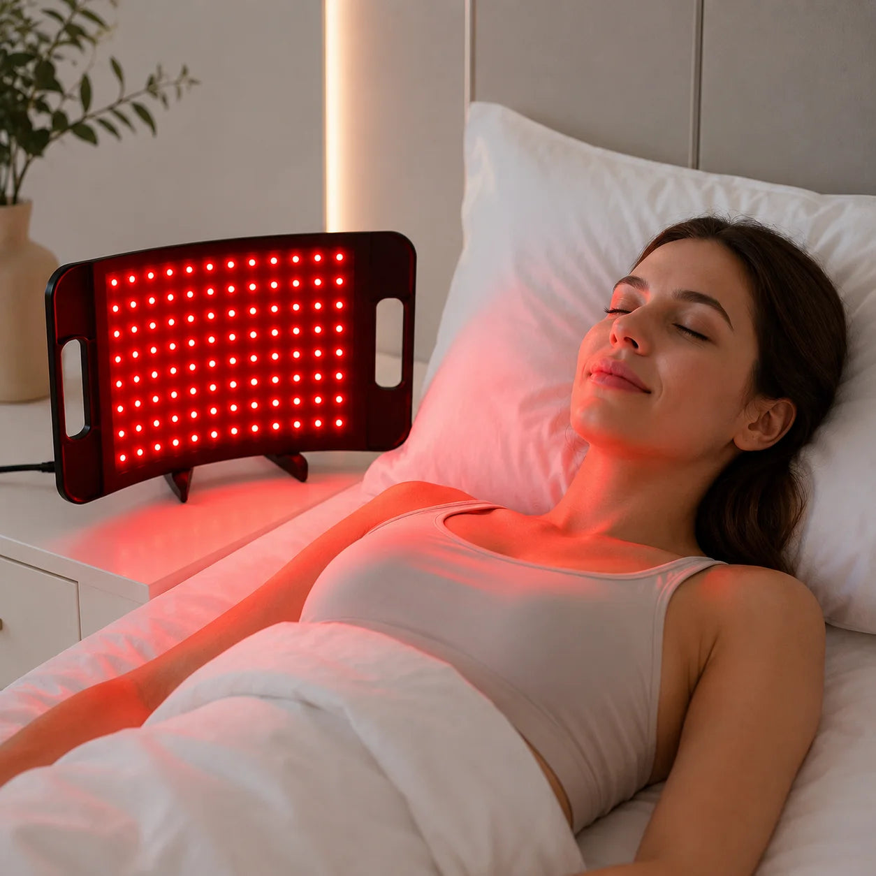Near Infrared Red Light Panel For Face And Body