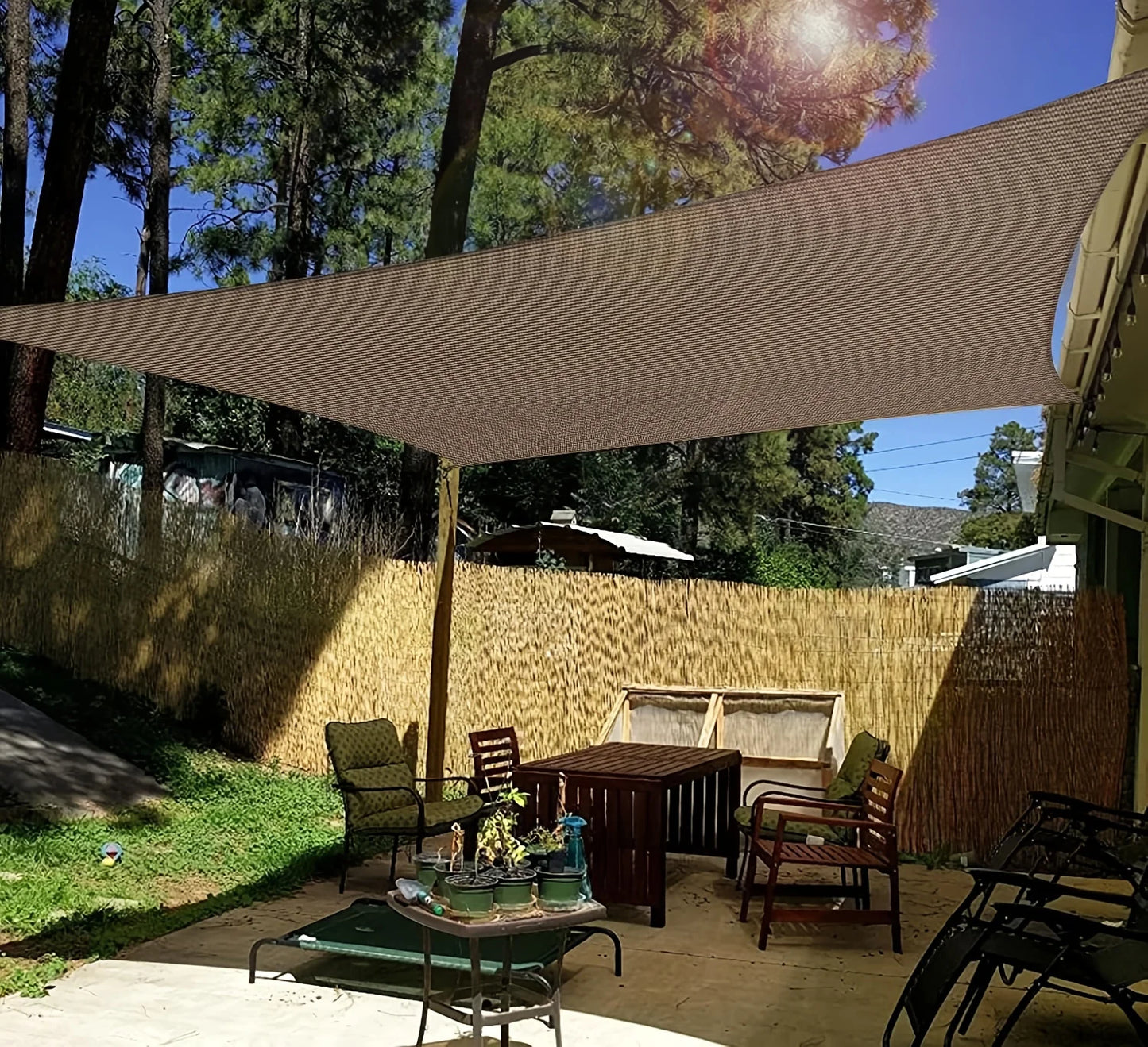 Premium Polyethylene Backyard Shade Net