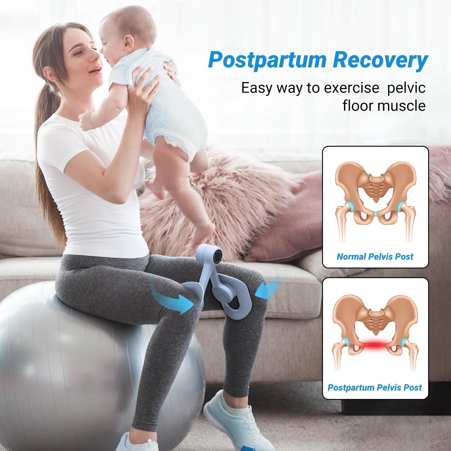 MERACH Pelvic Floor Muscle Trainer Inner Thigh Exercise
