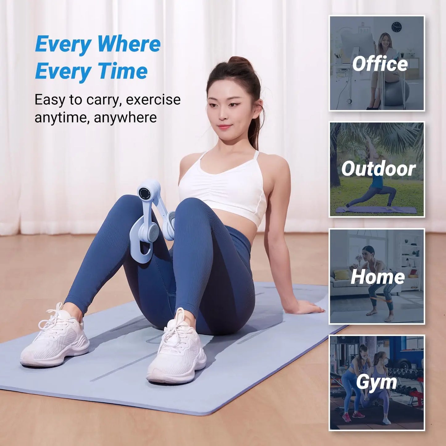 MERACH Pelvic Floor Muscle Trainer Inner Thigh Exercise