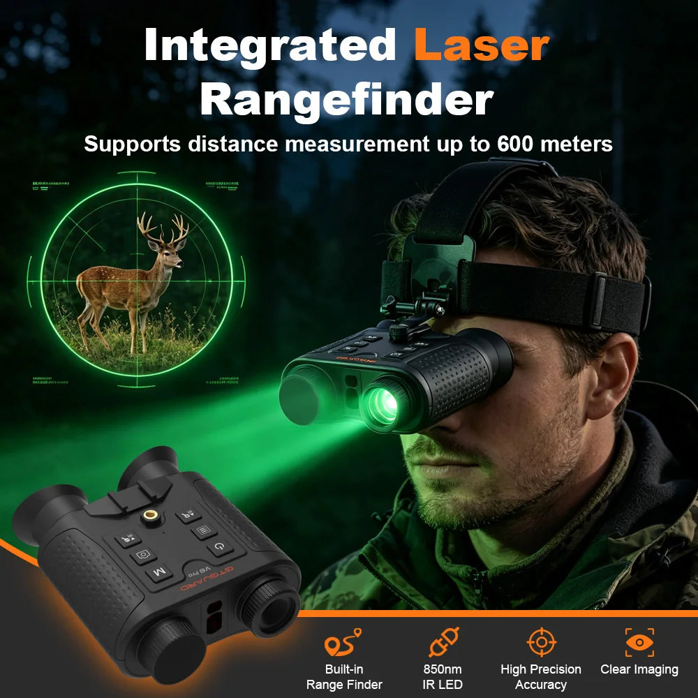 GTMEDIA Night Vision Binoculars V6 Pro 4K 8x Zoom