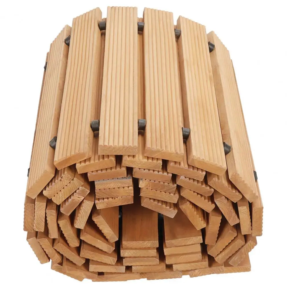 Wooden Garden Pathway Roll For Outdoor Walkway