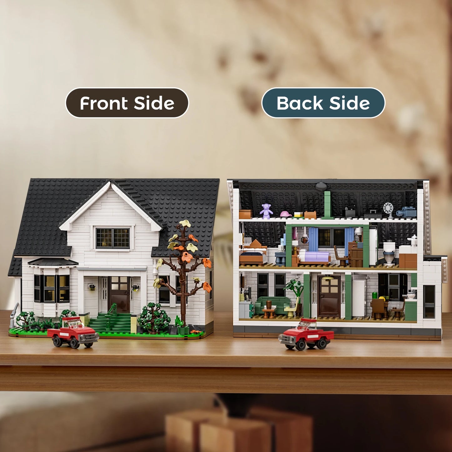 BuildMoc Bella House Building Block Set