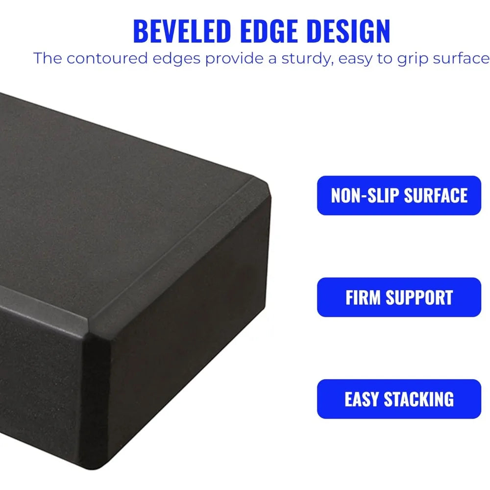YTYIN Hello Fit Yoga Blocks EVA Foam 20 Pack
