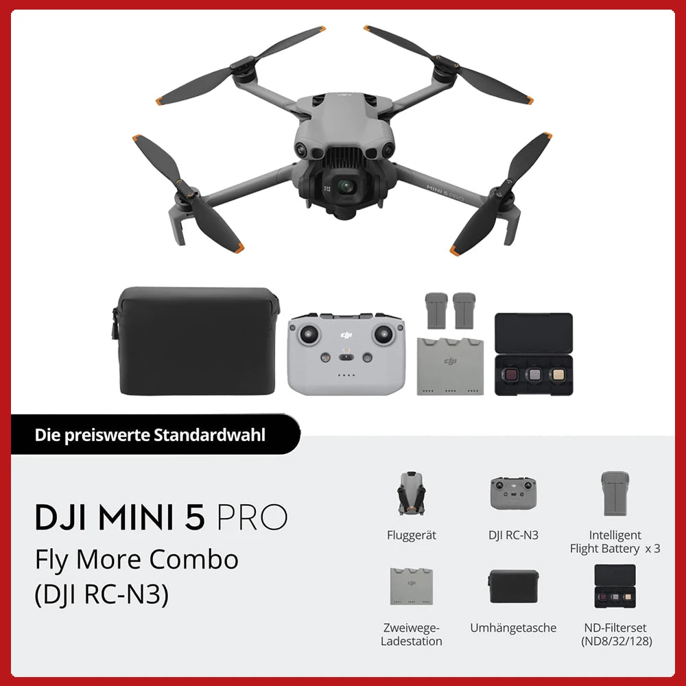 DJI Mini 5 Pro Foldable 4K Camera Drone