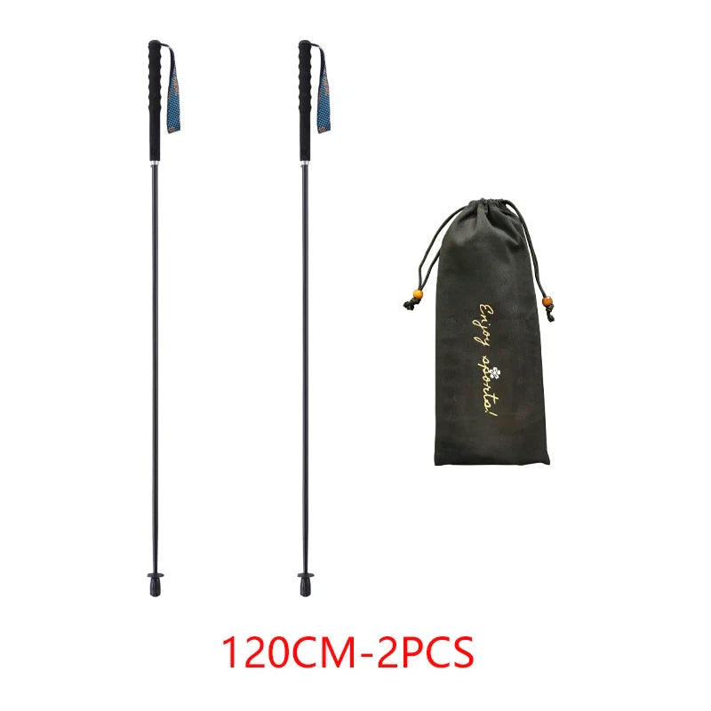 Ultra Light Foldable Carbon Fiber Trekking Poles