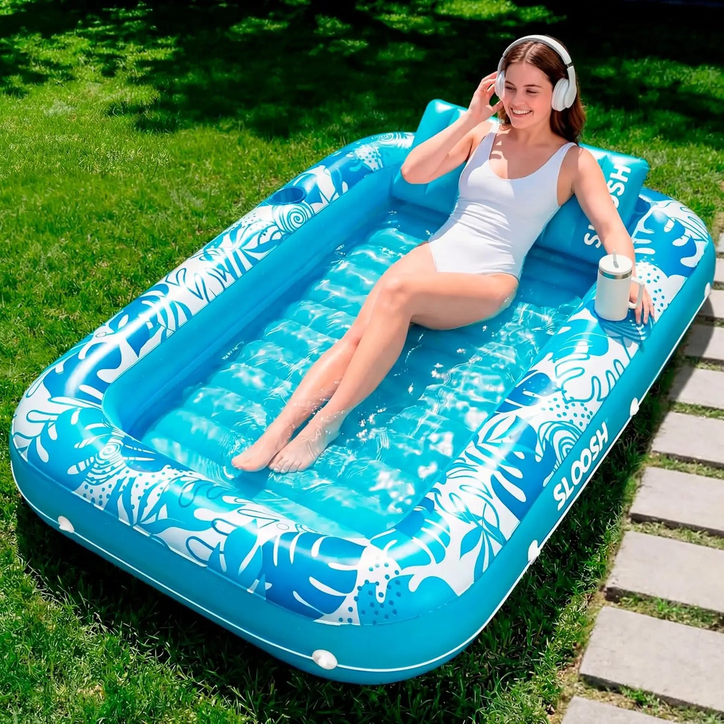 Joyfy Four In One Inflatable Sun Tanning Float