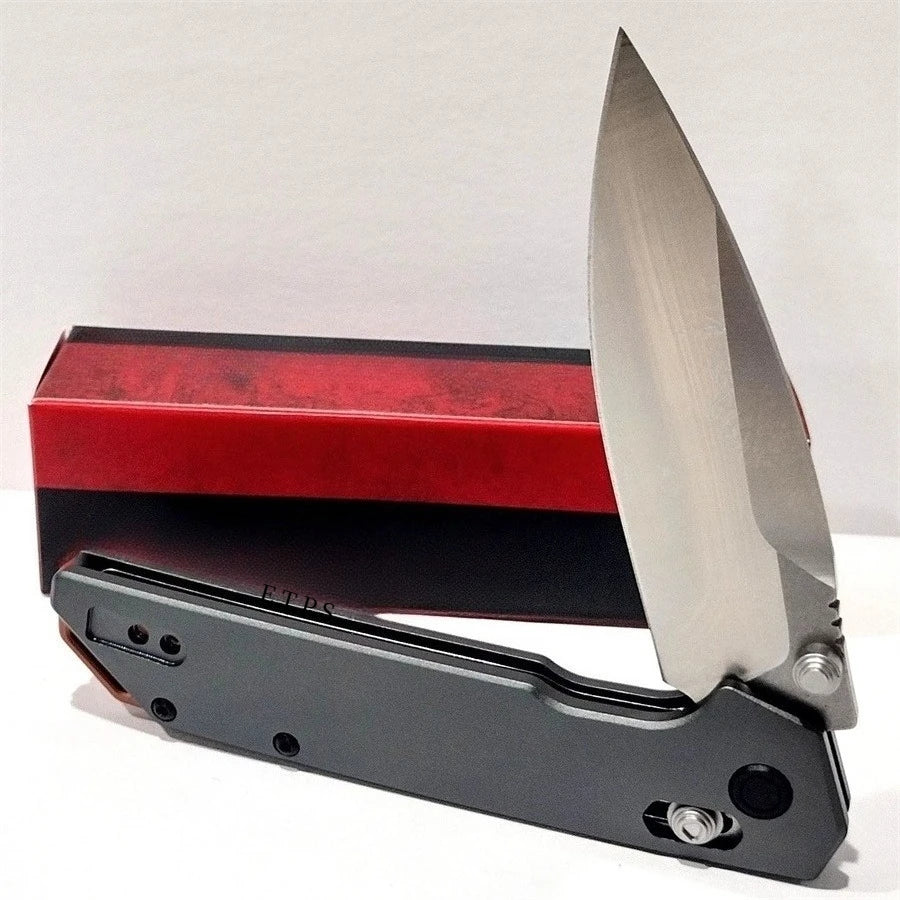 DIY 3.4 Inch Folding Knife Spear Point Blade