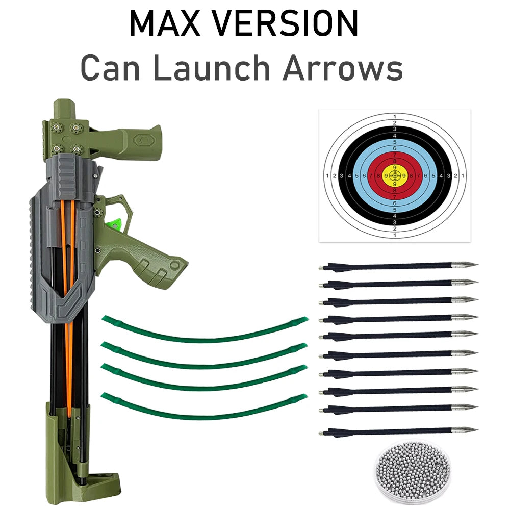 Multi Functional Arrow Slingshot With Automatic Trigger