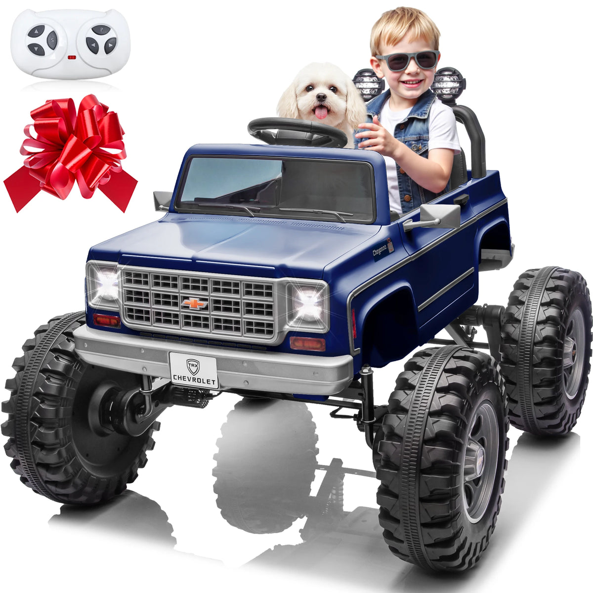Joyracer Licensed Chevrolet Cheyenne Ride On Car