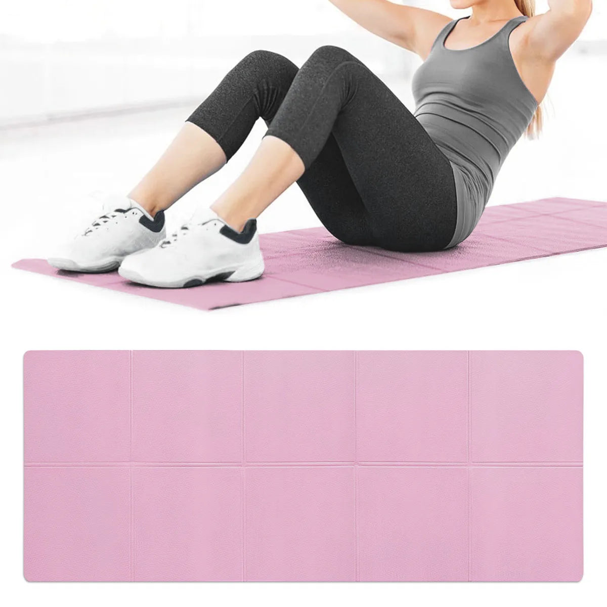 EVA Yoga Mat Anti Slip Exercise Pilates Mat