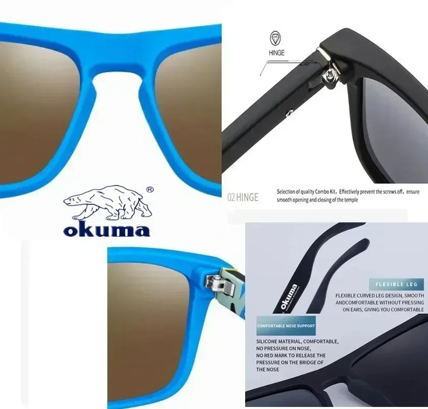 Polarized UV400 Sunglasses For Outdoor Activities