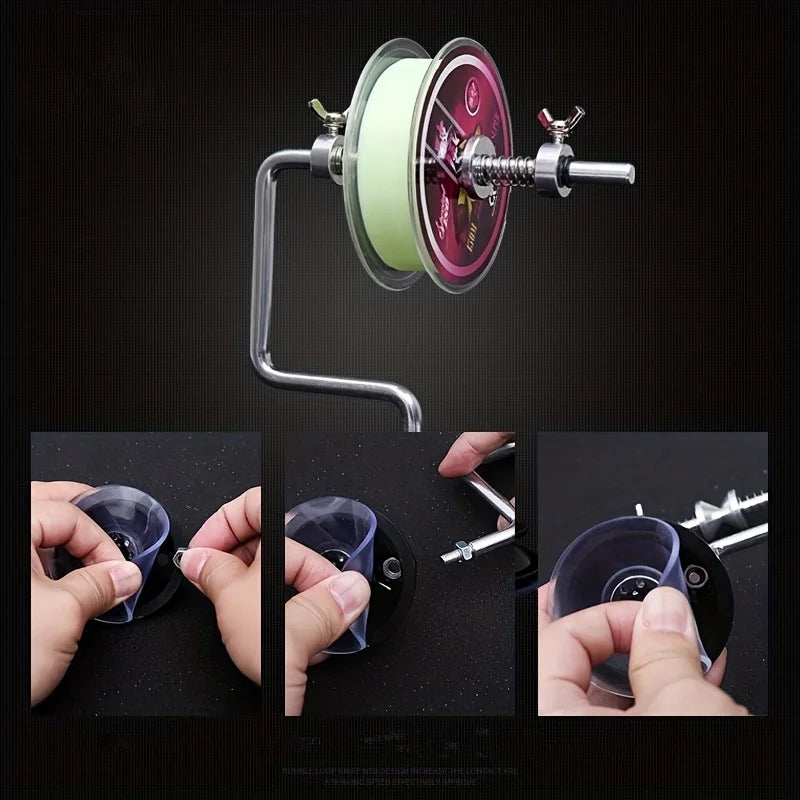 Aluminum Alloy Fishing Line Winding Machine Outdoor