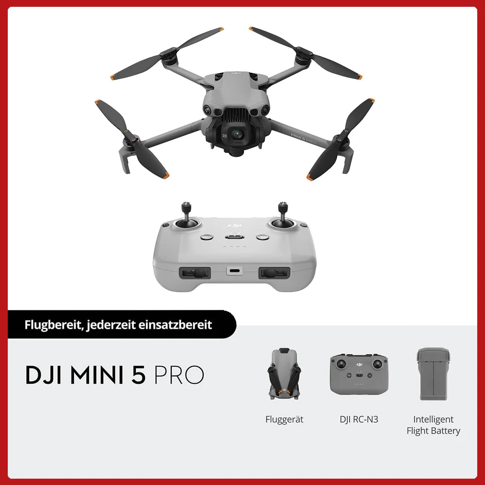 DJI Mini 5 Pro Foldable 4K Camera Drone