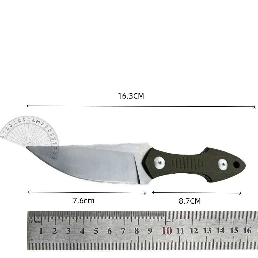 Stainless Steel Fixed Blade Outdoor Hunting Knife