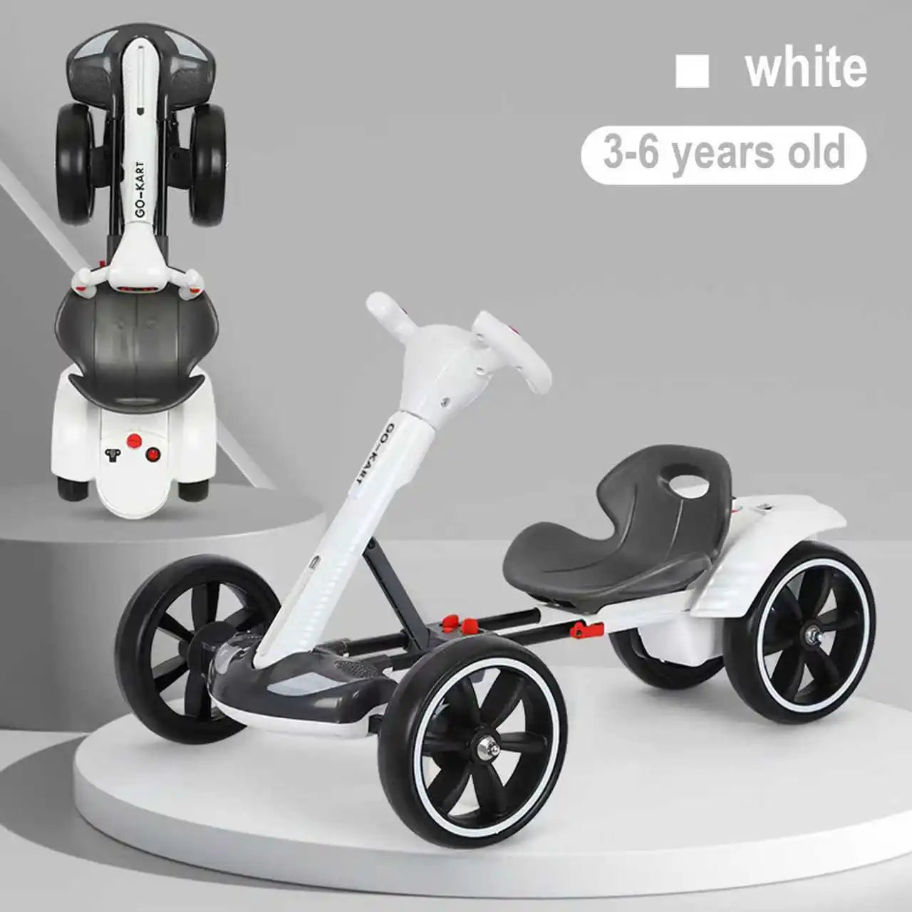 Electric Go Kart With Bluetooth Four Wheels Foldable