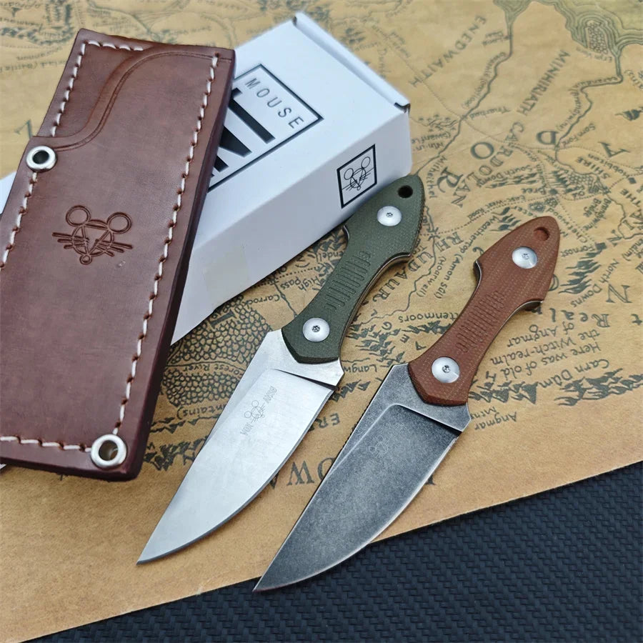 Stainless Steel Fixed Blade Outdoor Hunting Knife