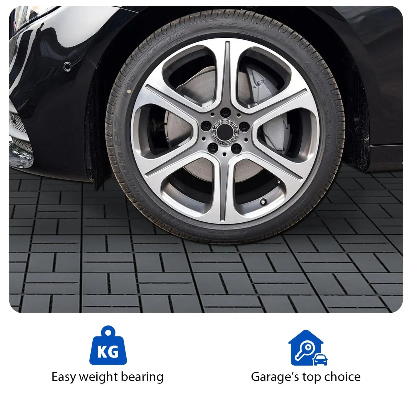 HKXSHS Plastic Interlocking Deck Tiles For Gardens