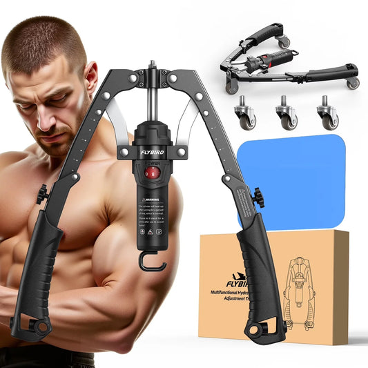 FED Fitness 3 In 1 Arm Trainer With Ab Wheel