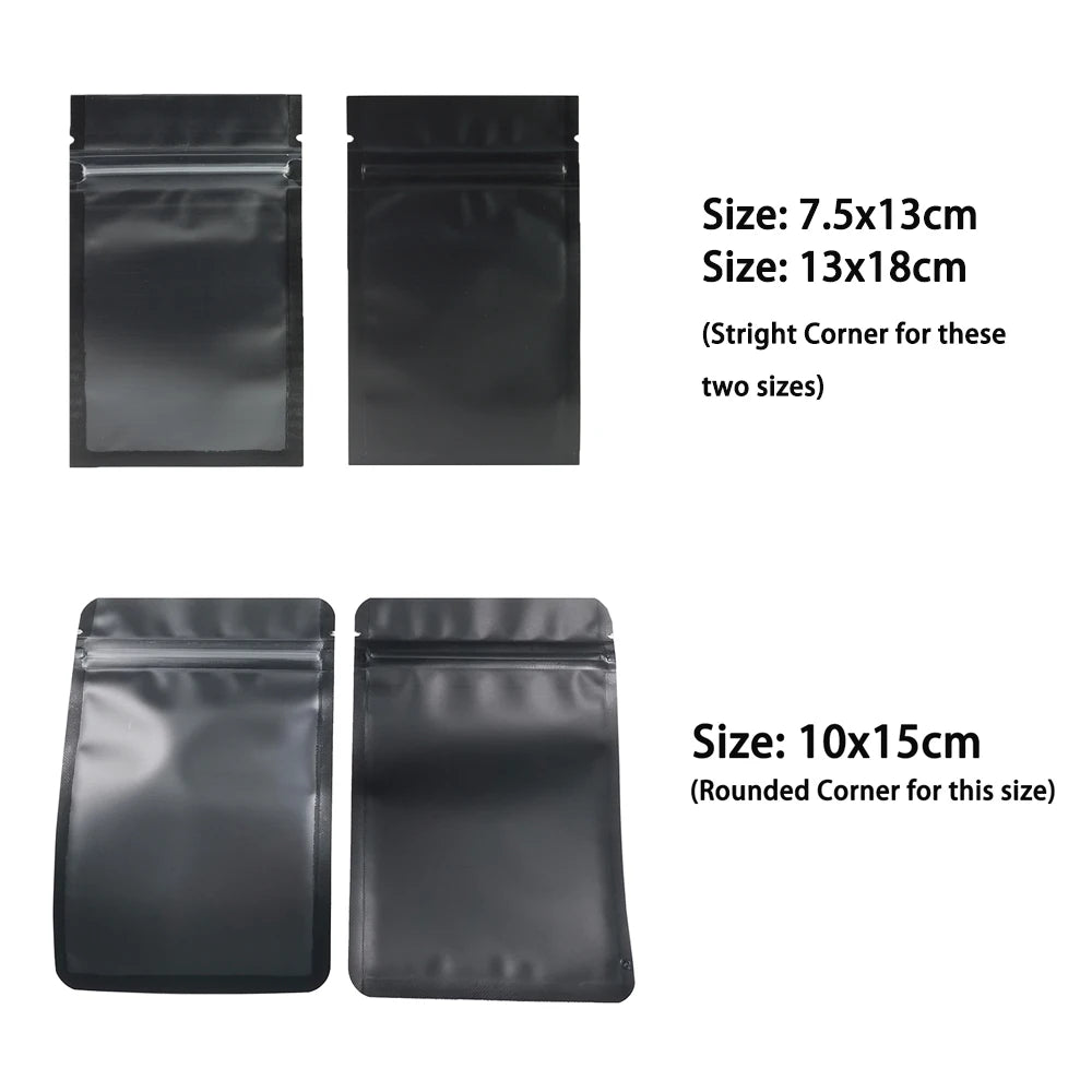 VoluPack Resealable Zip Lock Food Bags With Window