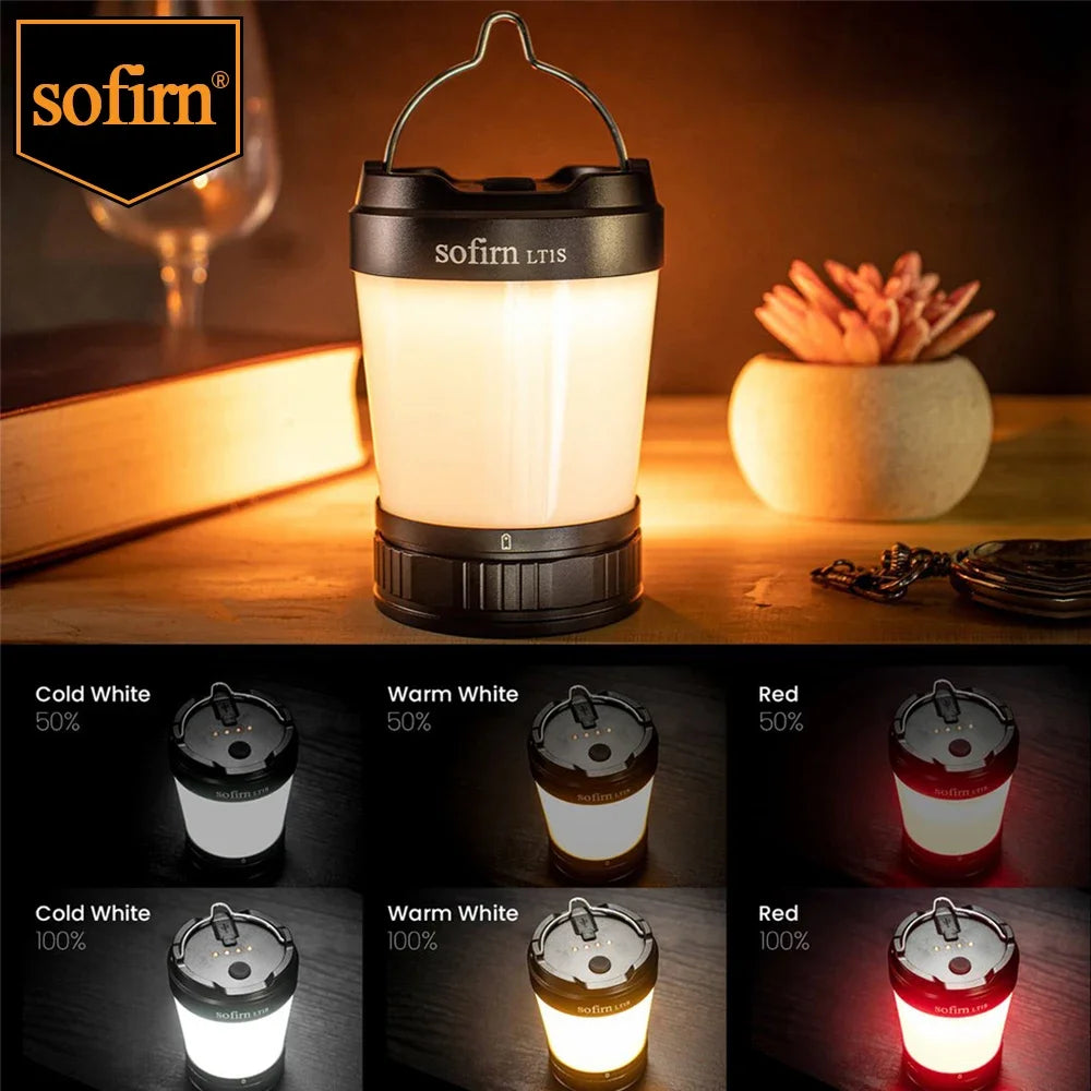 Sofirn LT1S Camping Light Lantern USB C Reverse Charging