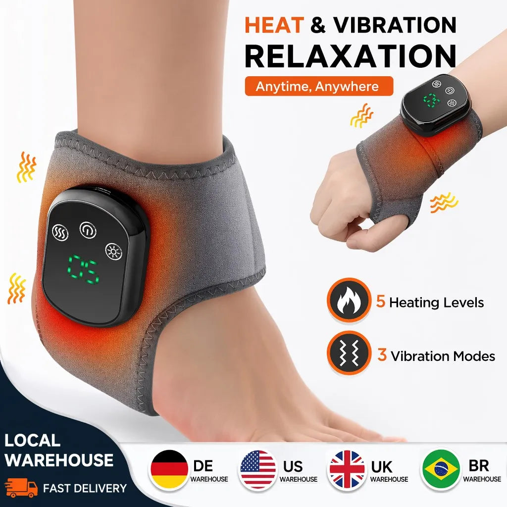 Hailicare Rechargeable Ankle Brace Massager