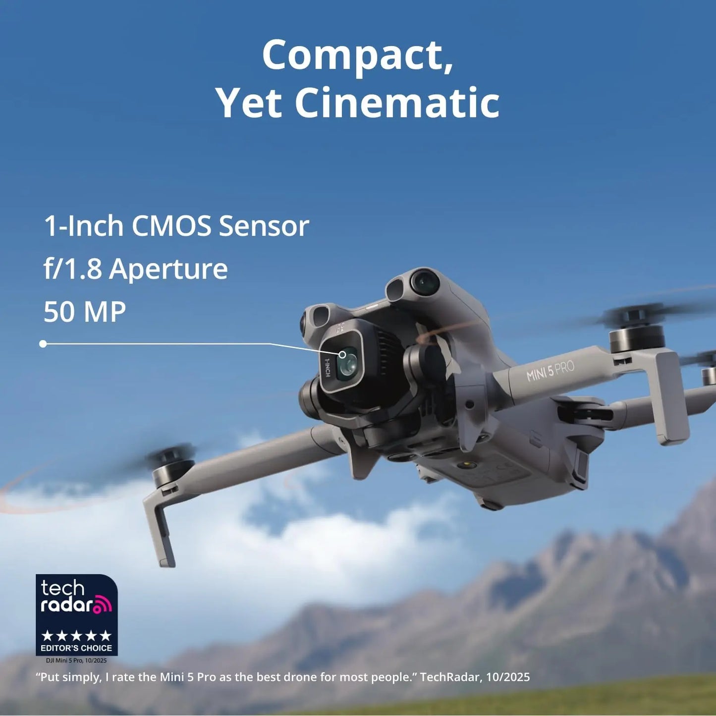 DJI Mini 5 Pro Foldable 4K Camera Drone