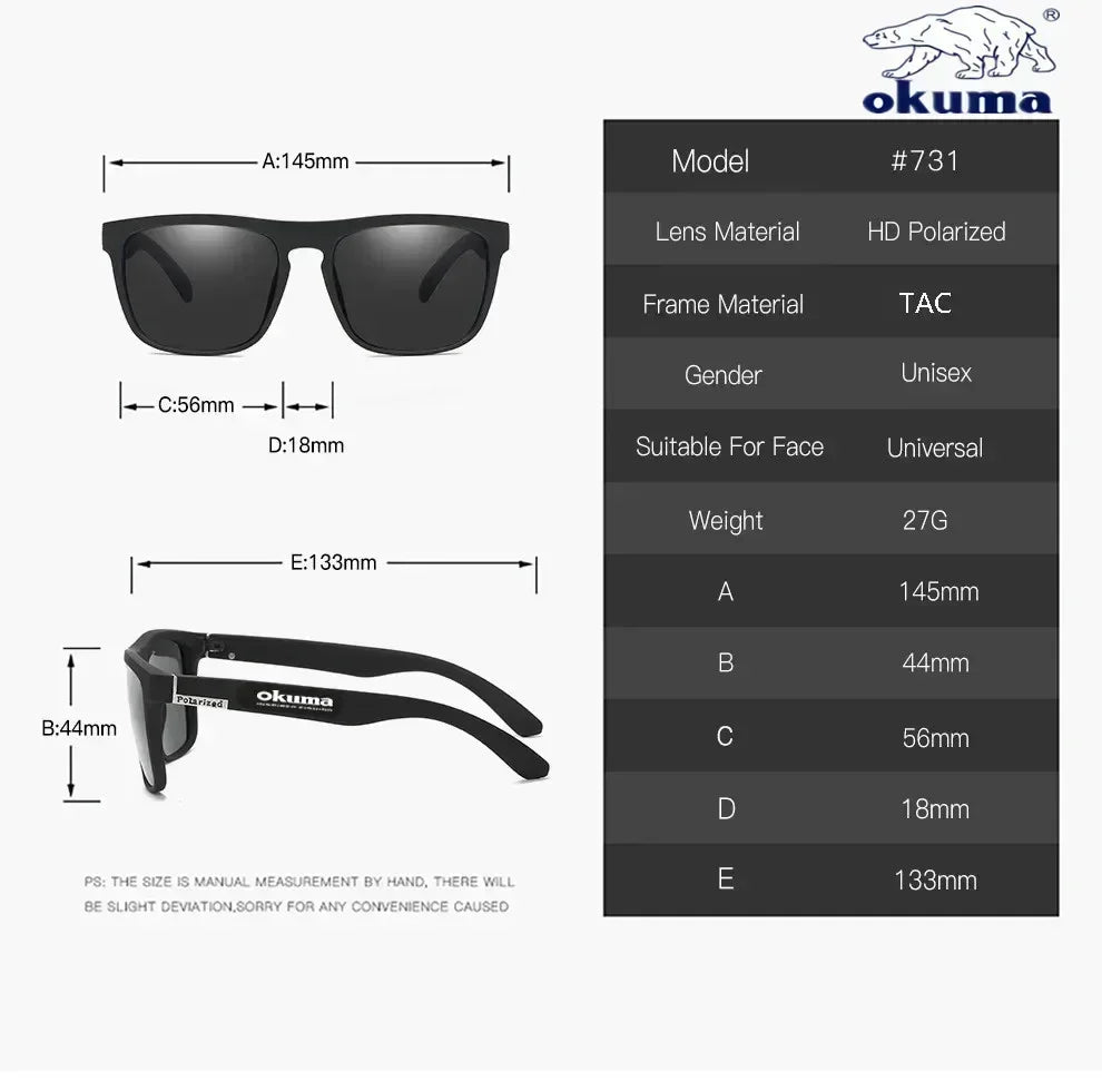 Polarized UV400 Sunglasses For Outdoor Activities