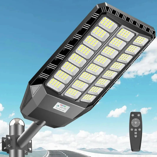 Solar Motion Sensor Led Outdoor Security Light Remote