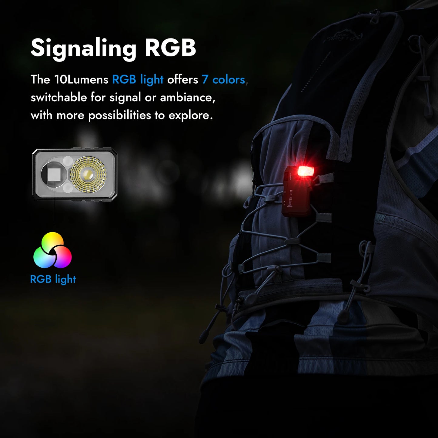 WUBEN G5 EDC Flashlight 400 Lumen USB-C Rechargeable