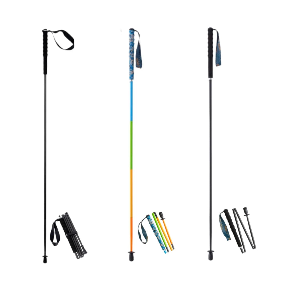 Ultra Light Foldable Carbon Fiber Trekking Poles
