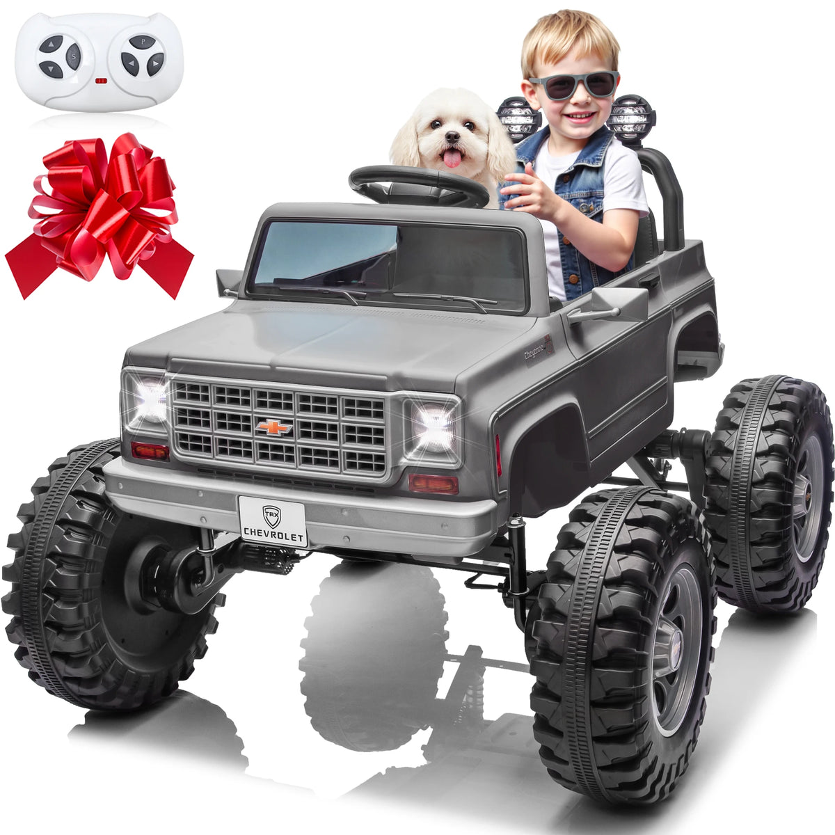 Joyracer Licensed Chevrolet Cheyenne Ride On Car