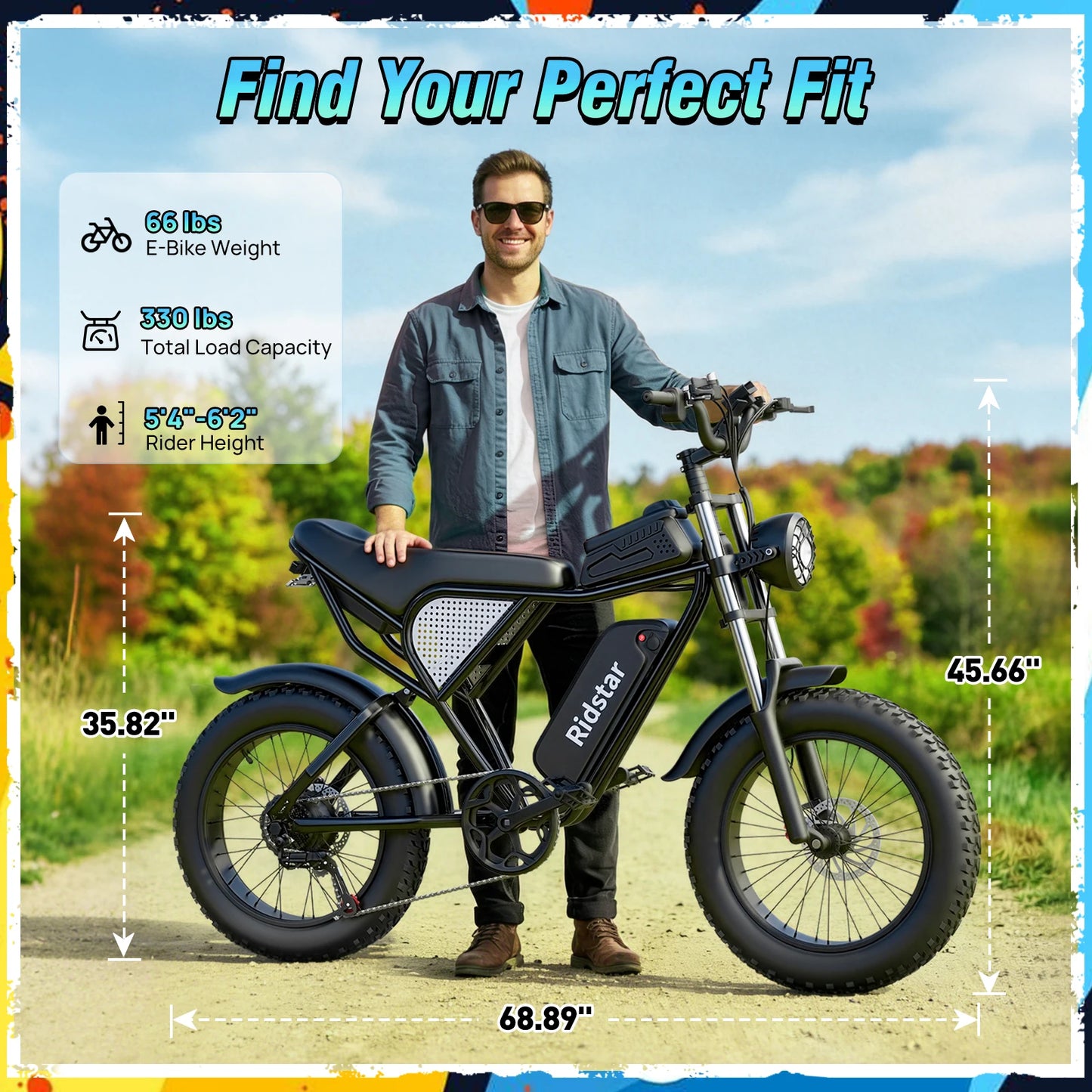 Ridstar Q30 2000W Electric Bike
