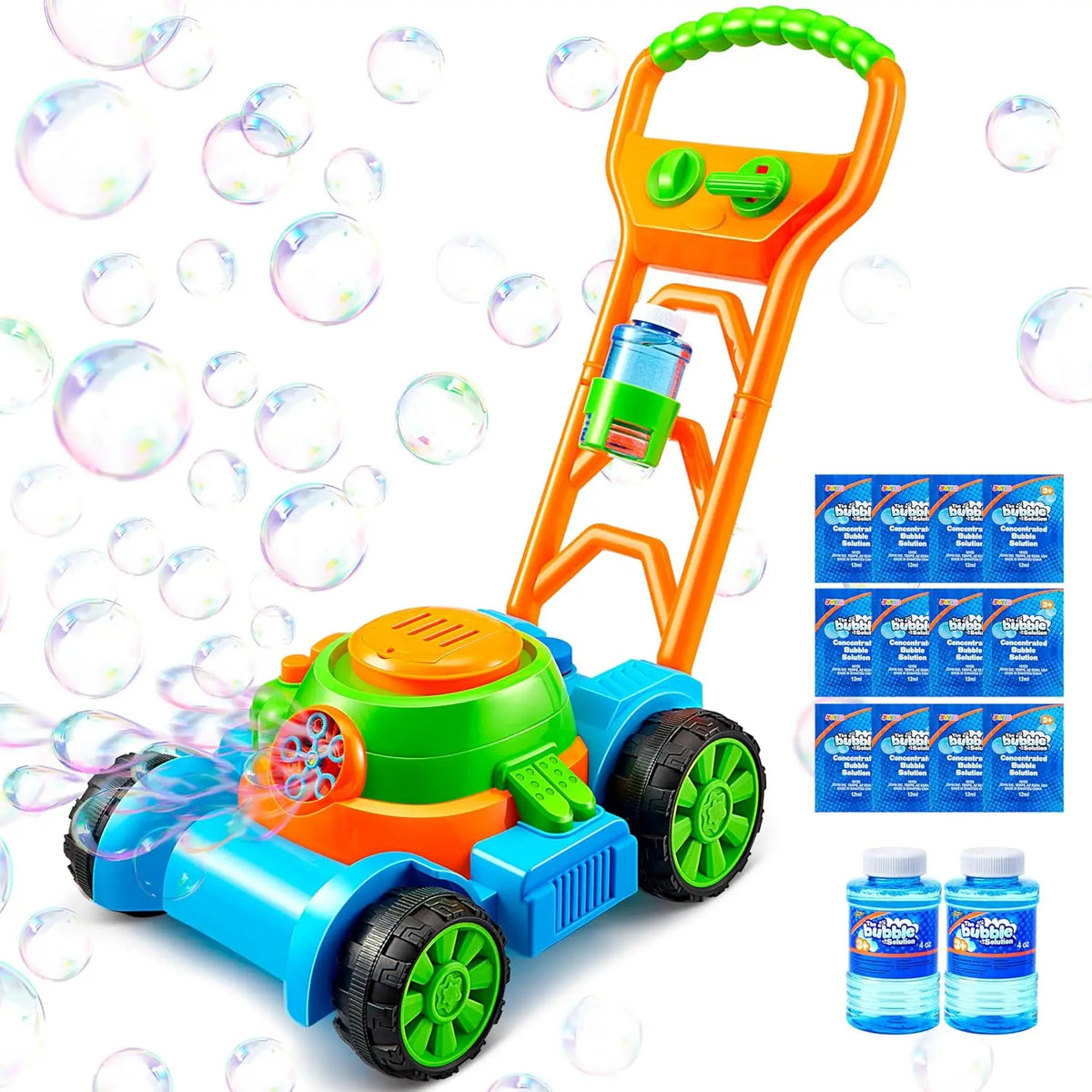 Joyfy Bubble Lawn Mower Machine For Kids