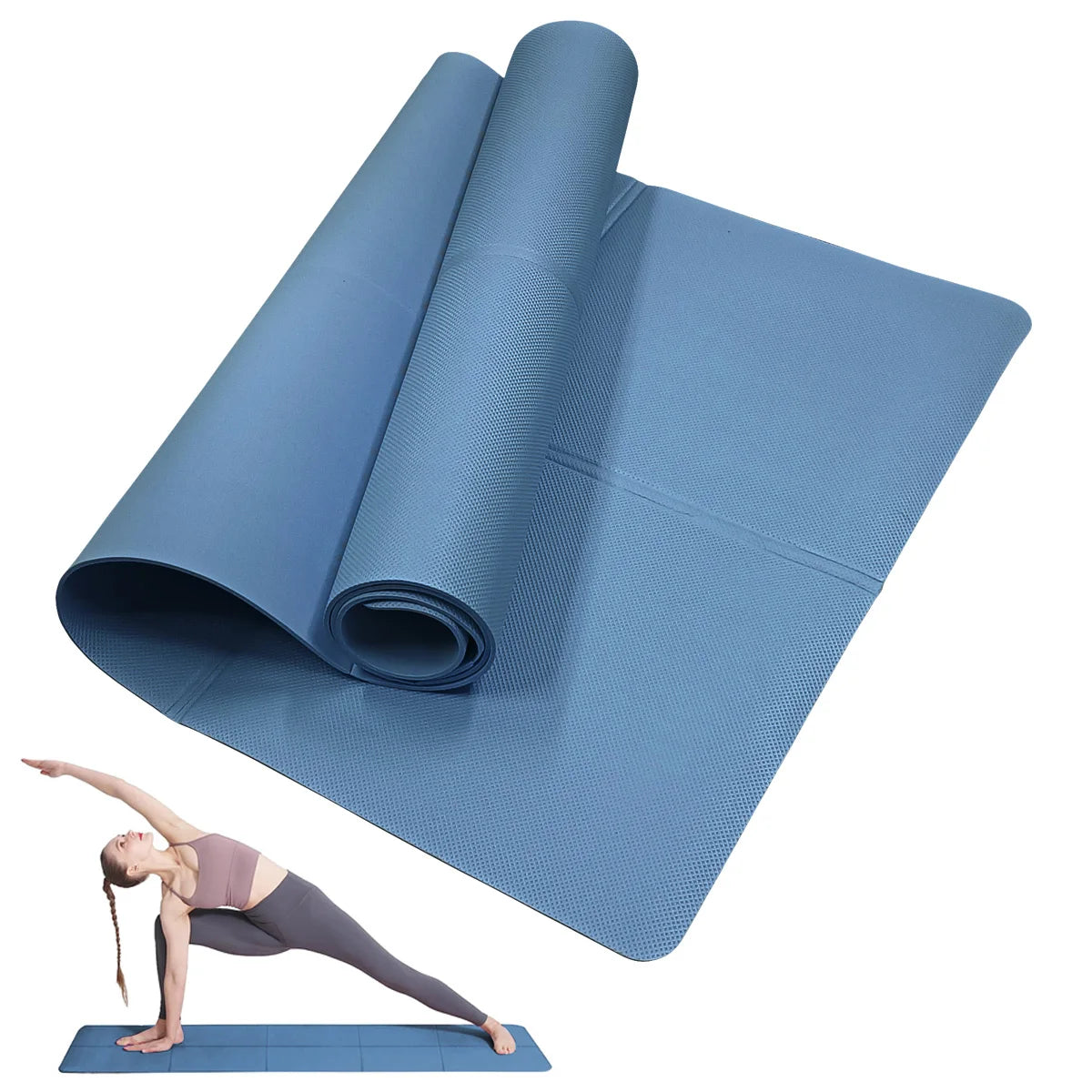 EVA Yoga Mat Anti Slip Exercise Pilates Mat