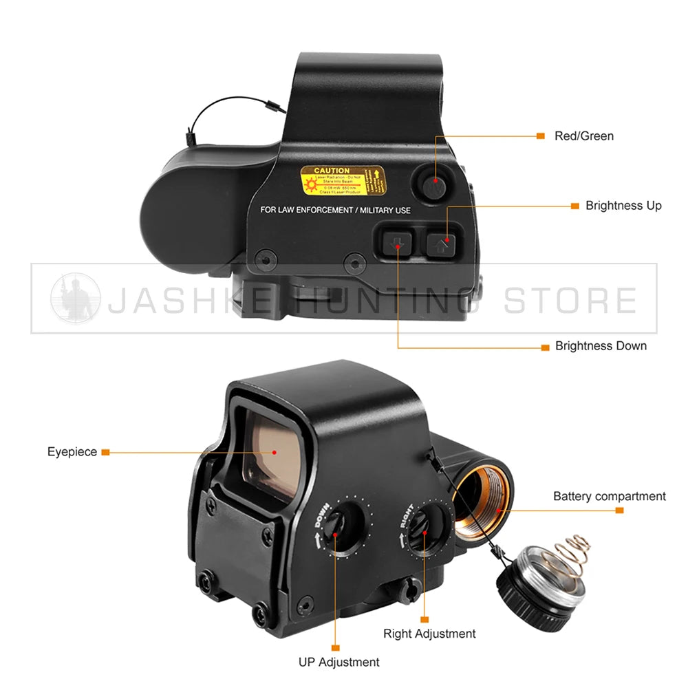 Nabila G43 3x Magnifier For 20mm QD Mount