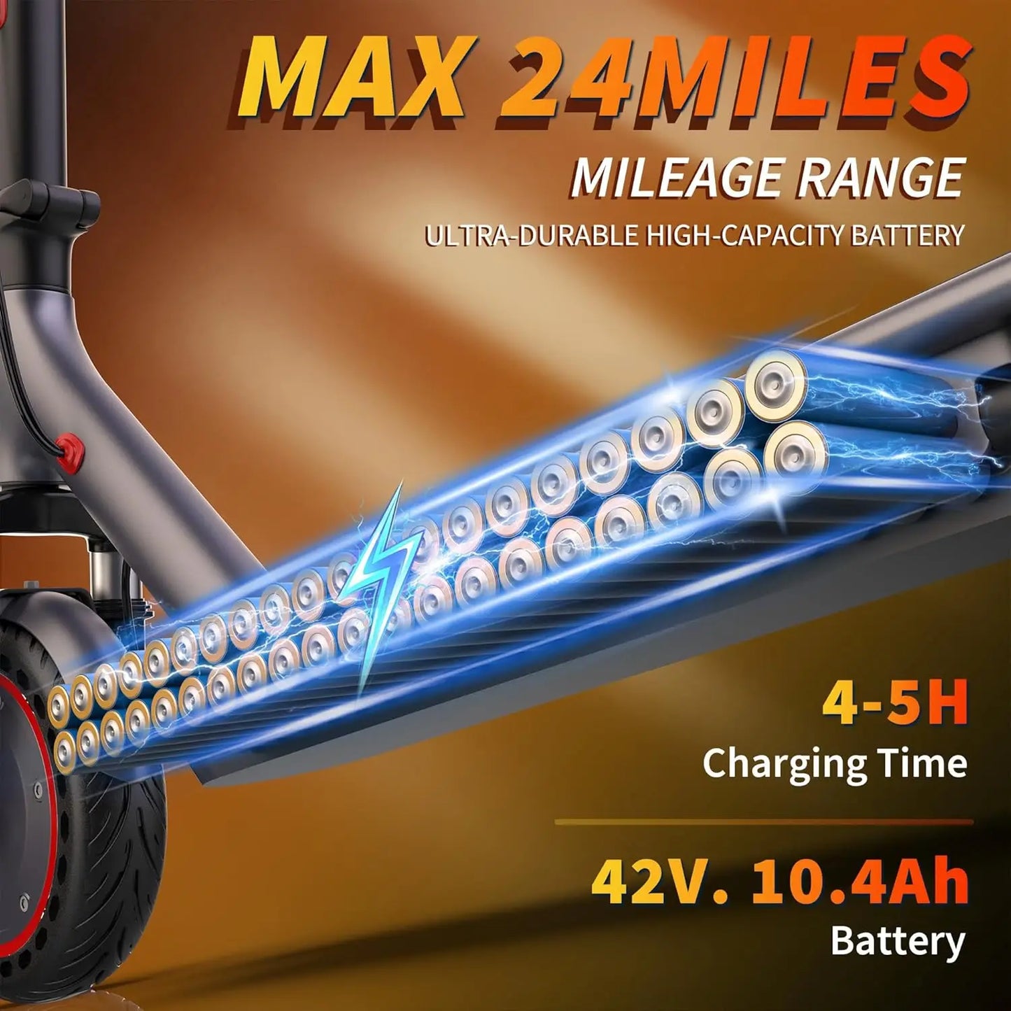 Electric Scooter With Foldable Design And App Control
