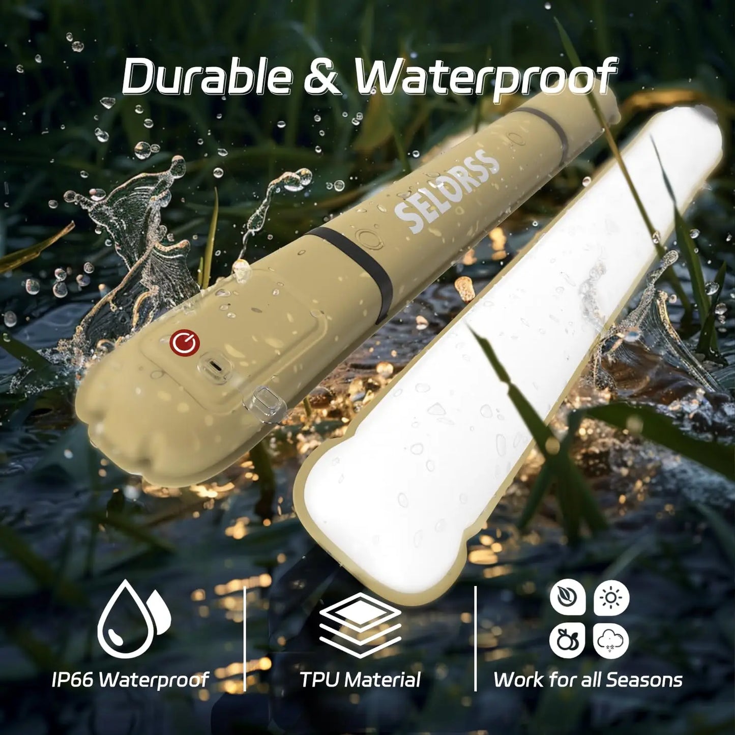 Selorss Rechargeable Portable Camping Lantern