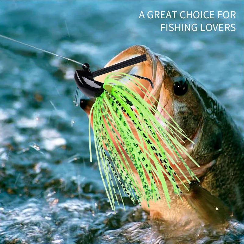 Bass Football Jigs Set Weedless Finesse With Silicone Skirts