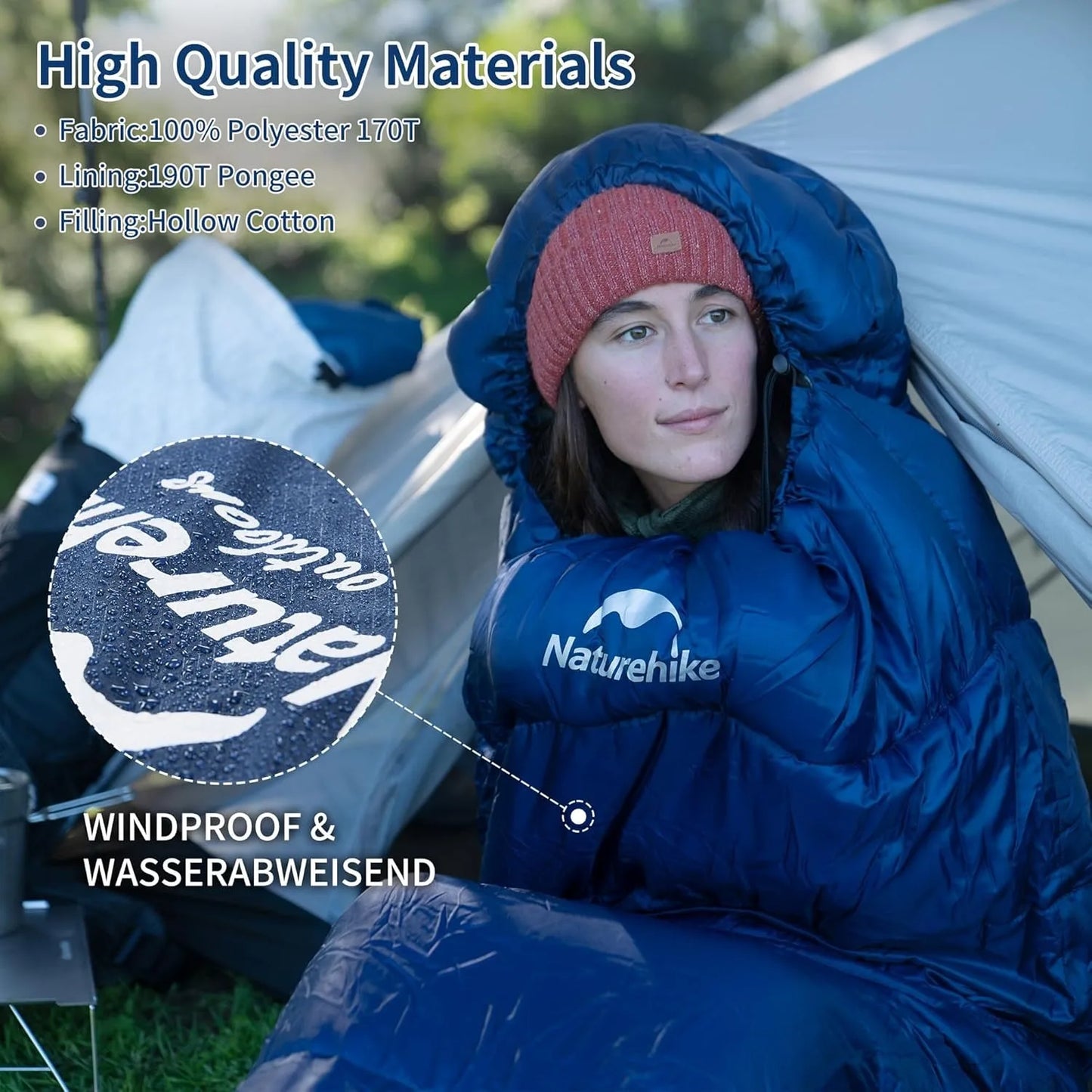 Naturehike Mummy Sleeping Bag Ultra Winter Warm for Adults