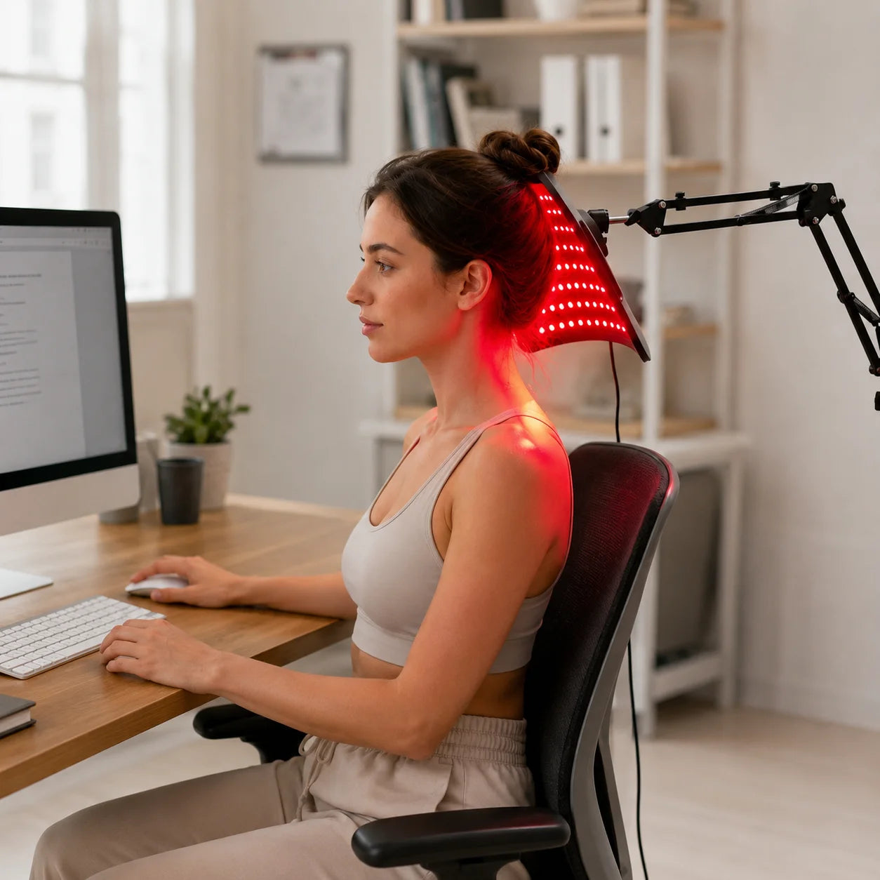 Near Infrared Red Light Panel For Face And Body