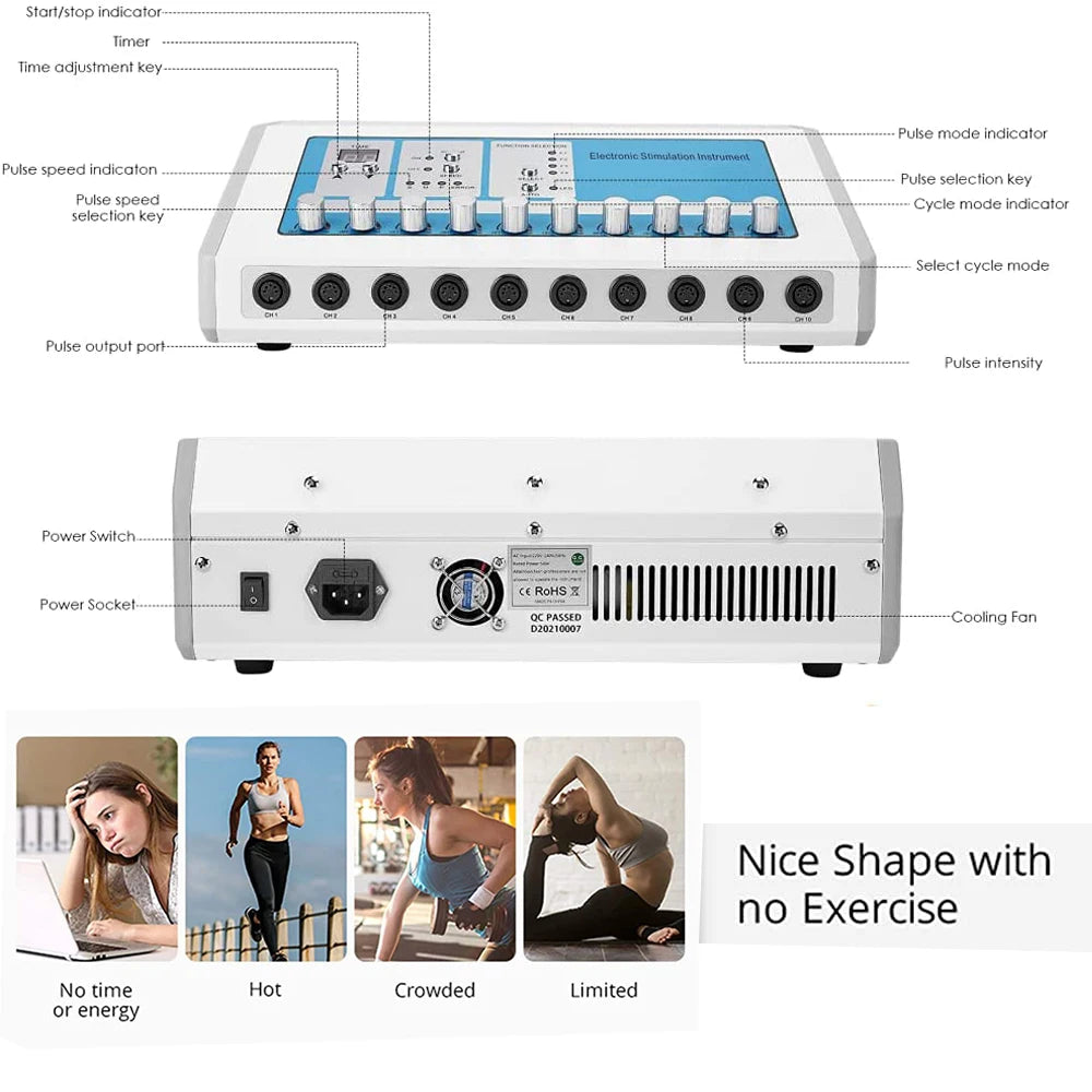AOKO EMS Weight Loss Muscle Stimulator Machine