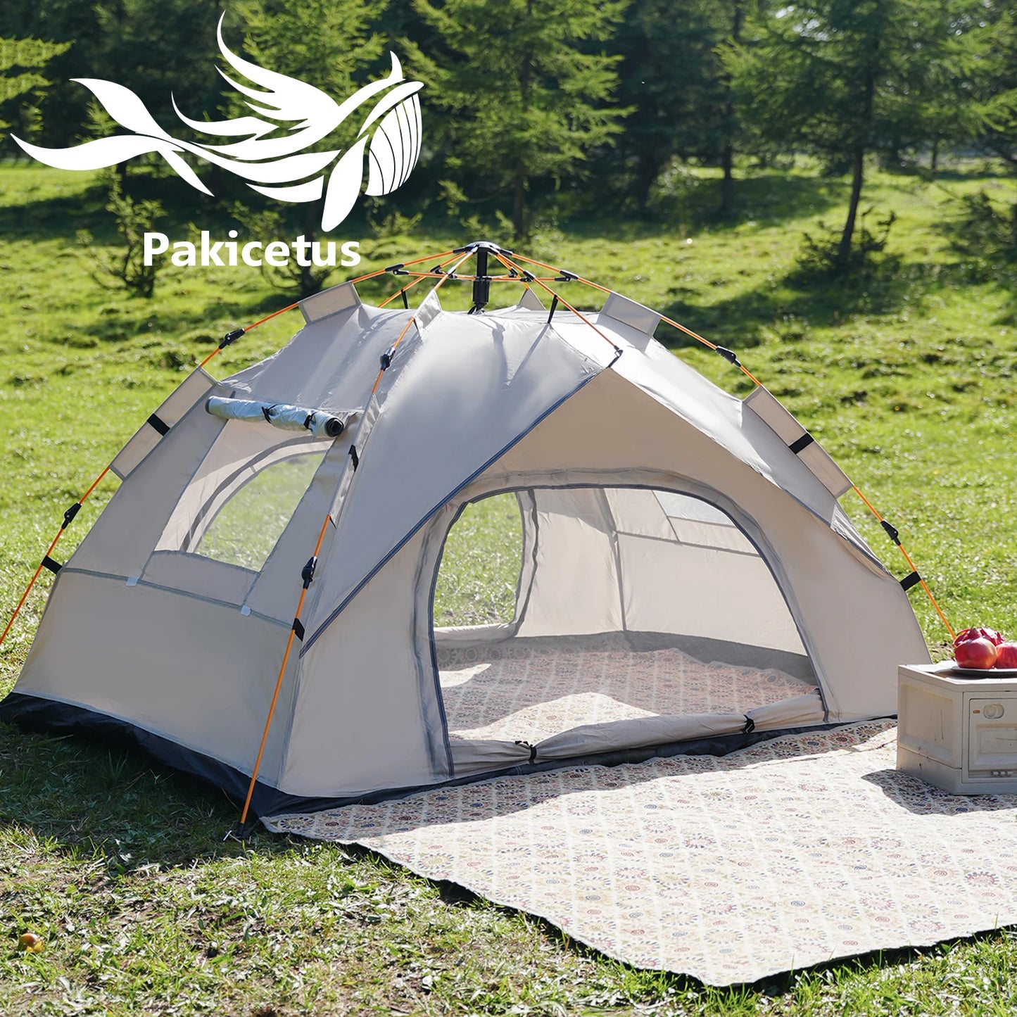 Pakicetus Small Silver Compact Auto Tent Sunshade