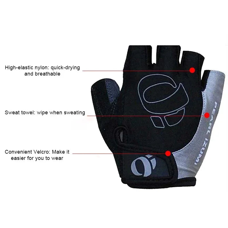 Gel Half Finger Cycling Gloves For Men