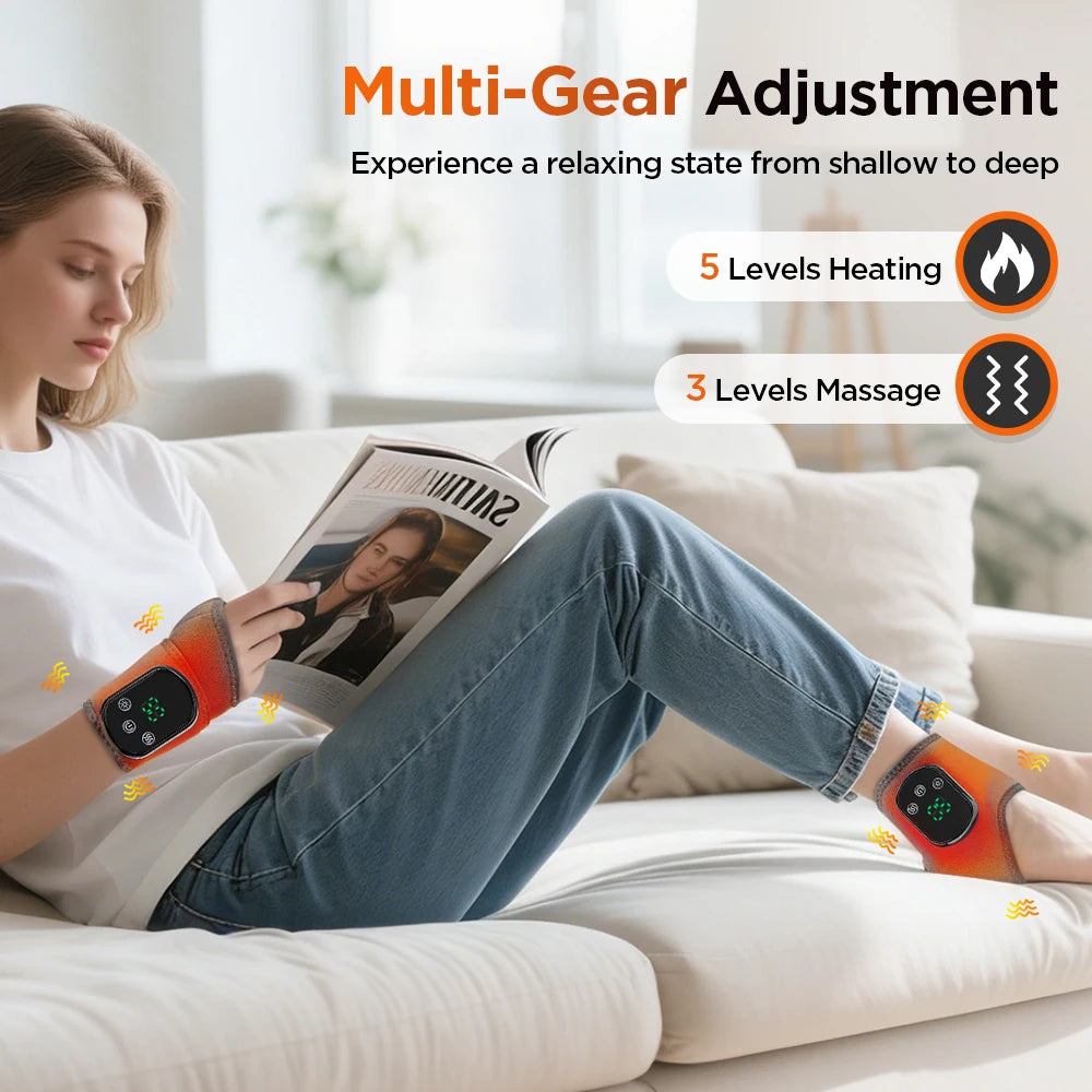 Hailicare Rechargeable Ankle Brace Massager