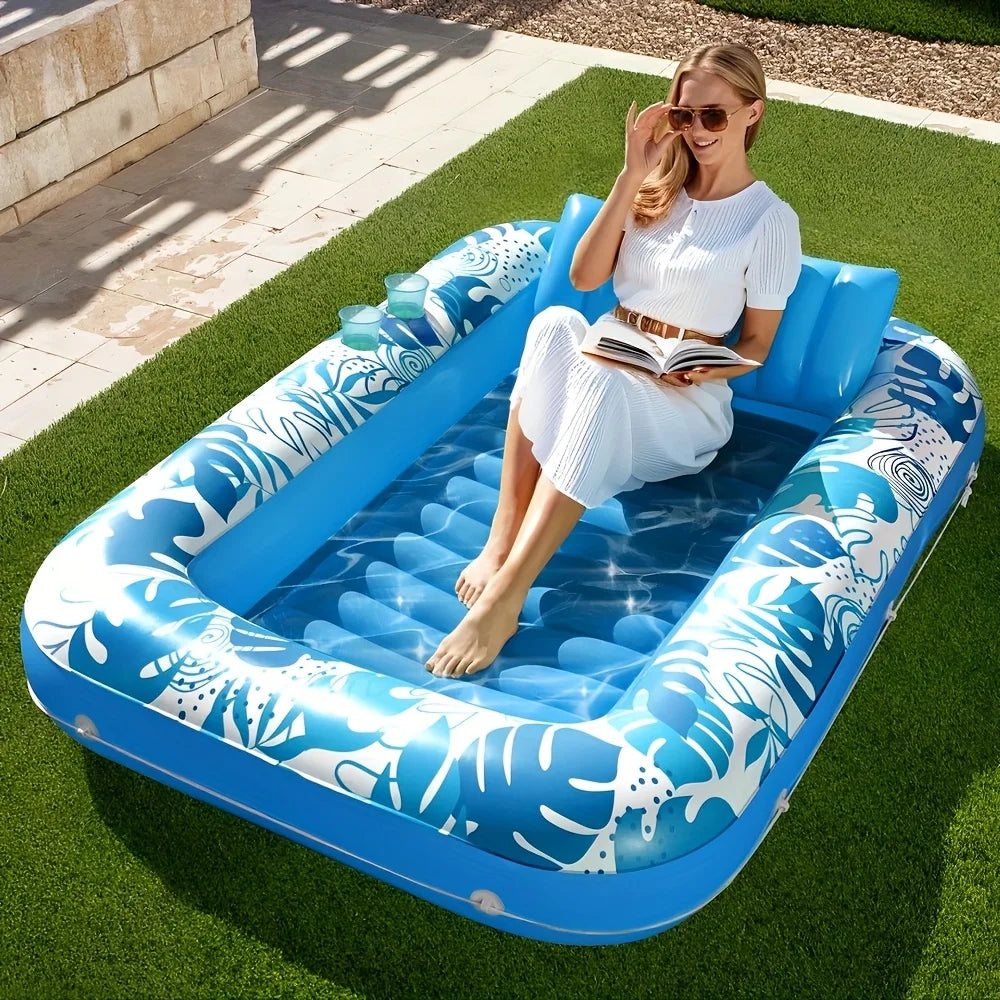 Joyfy Four In One Inflatable Sun Tanning Float