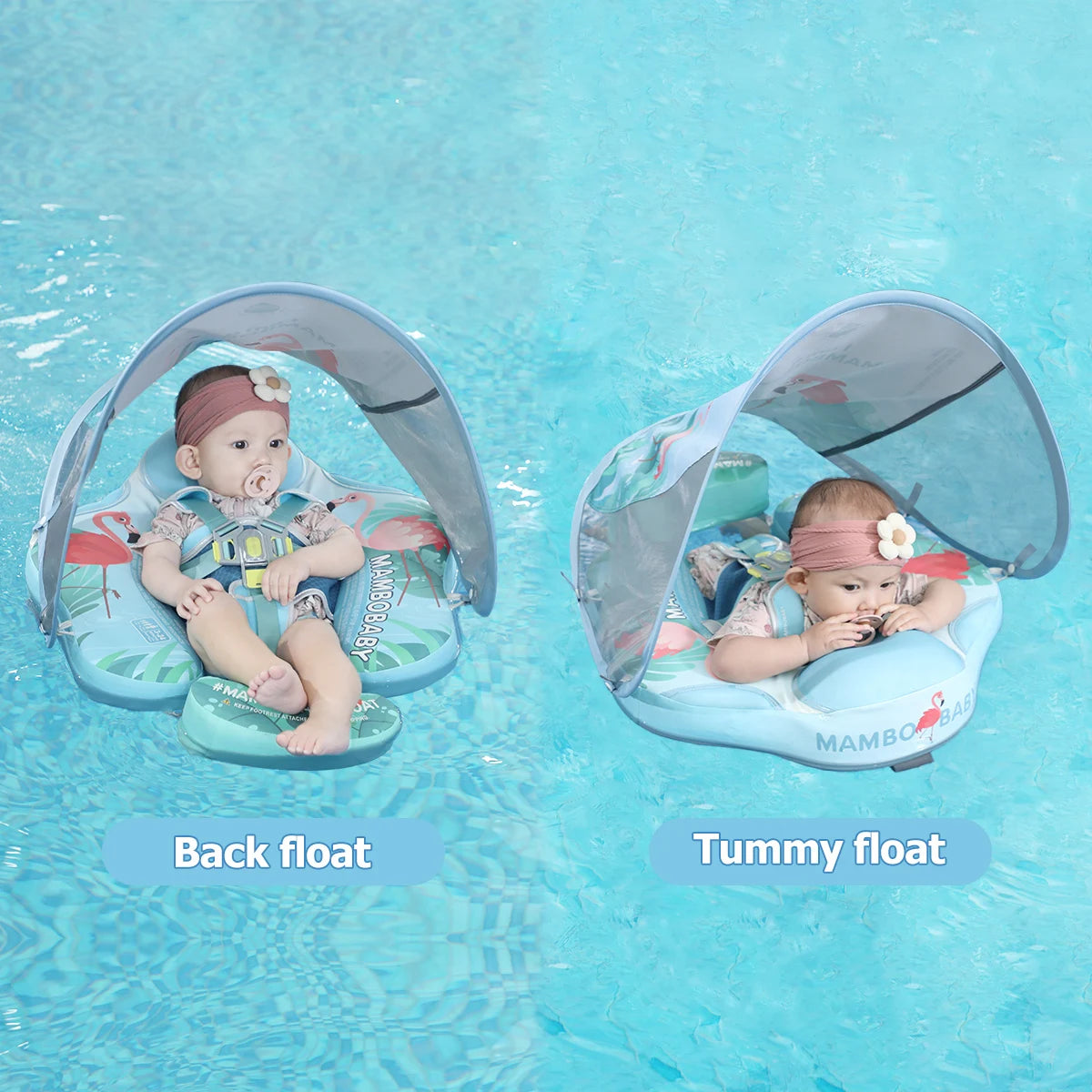 Mambobaby Baby Chest Float With Canopy