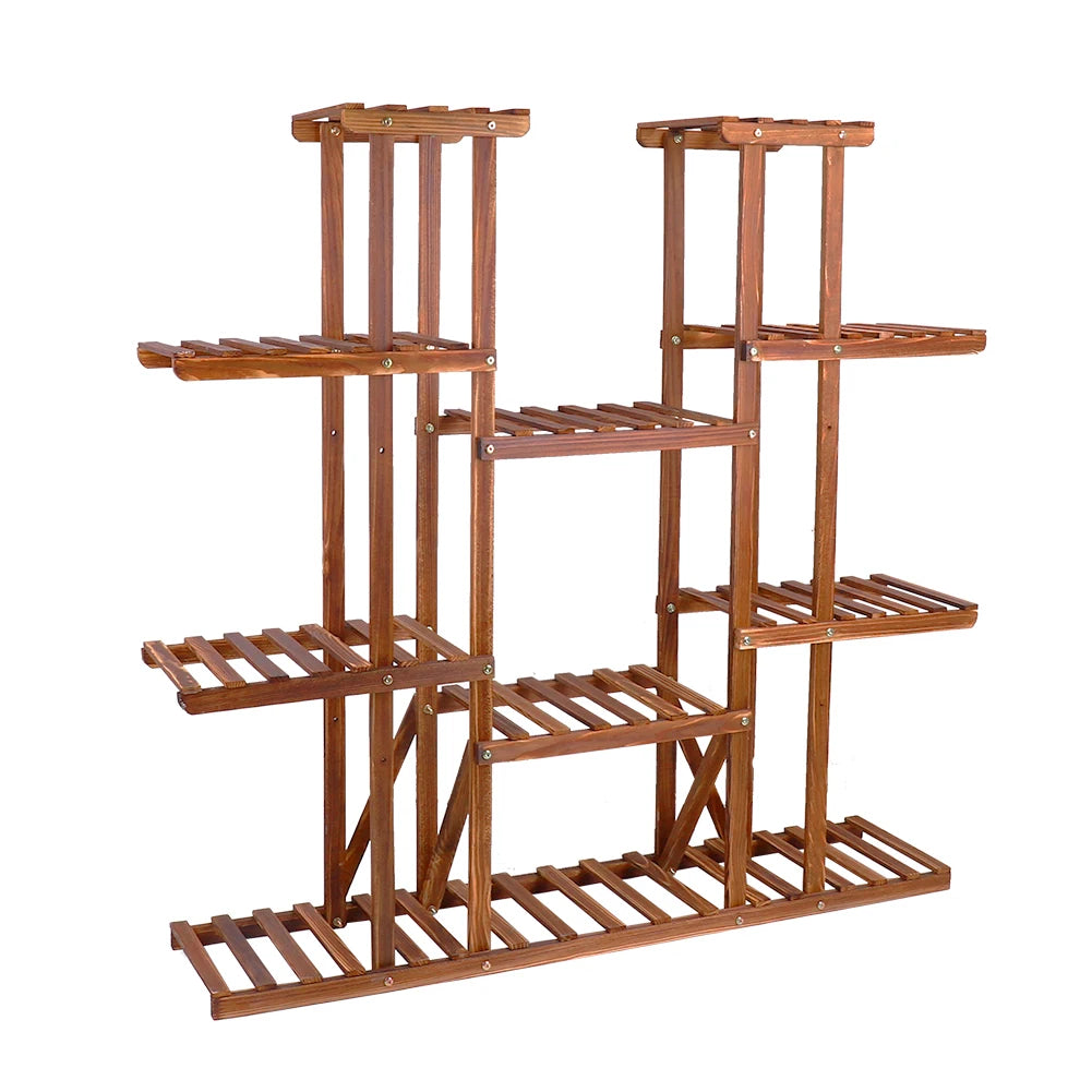 Wisfor Wooden Plant Shelf Multi-Tier Stand