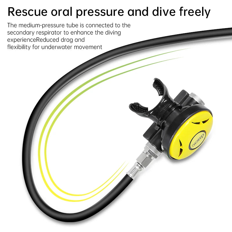 DIDEEP Mini Scuba Tank Set For 40 To 60 Minutes